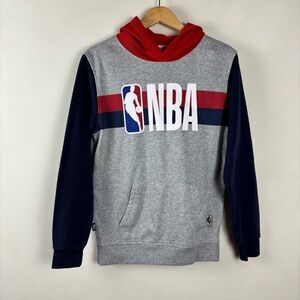 NBA Logo Offical Men's Hooded Sweatshirt Small Sportswear Merch Basketball
